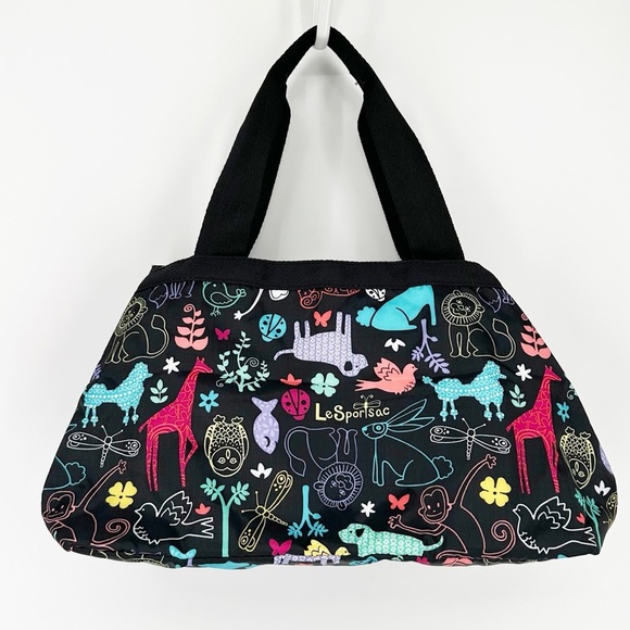 LeSportsac Zoo Buddies Animal Purse Satchel Bag - Picture 1 of 7